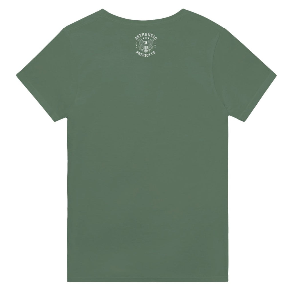 Be Naughty Save Santa a Trip Heavyweight Cotton T-Shirt - Classic Fit - Authentic Patriot