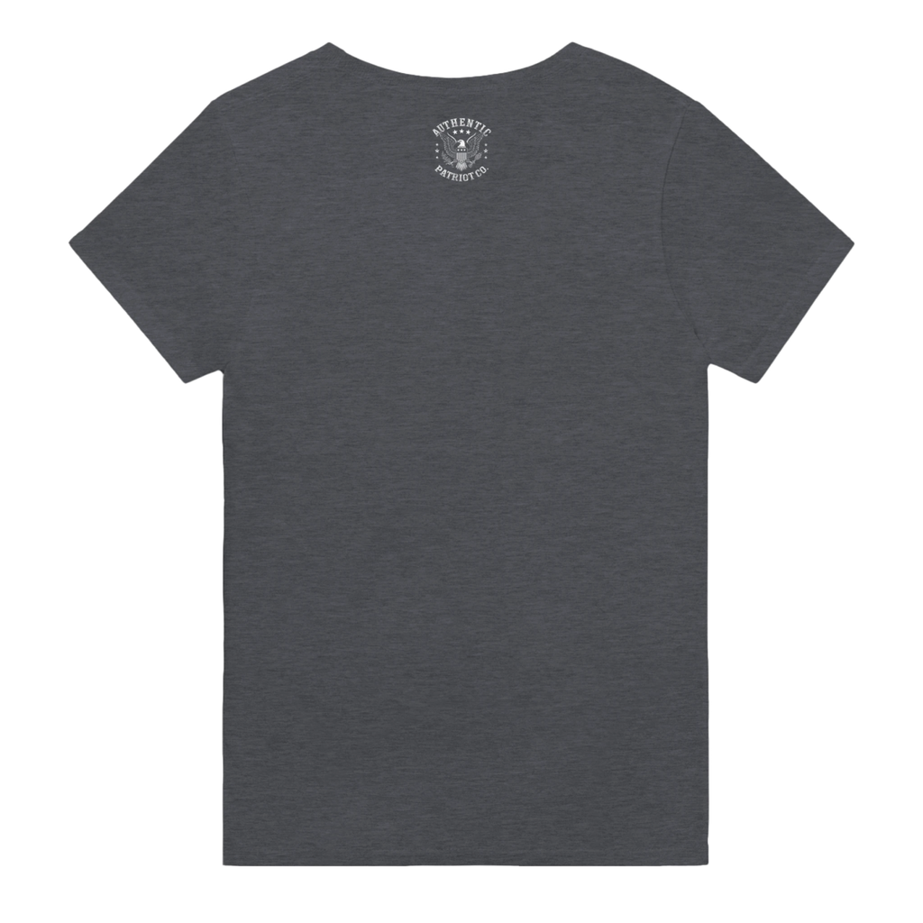 Classic Fit Cotton T-Shirt – What Happens Around The Firepit Stays Around The Firepit - Authentic Patriot