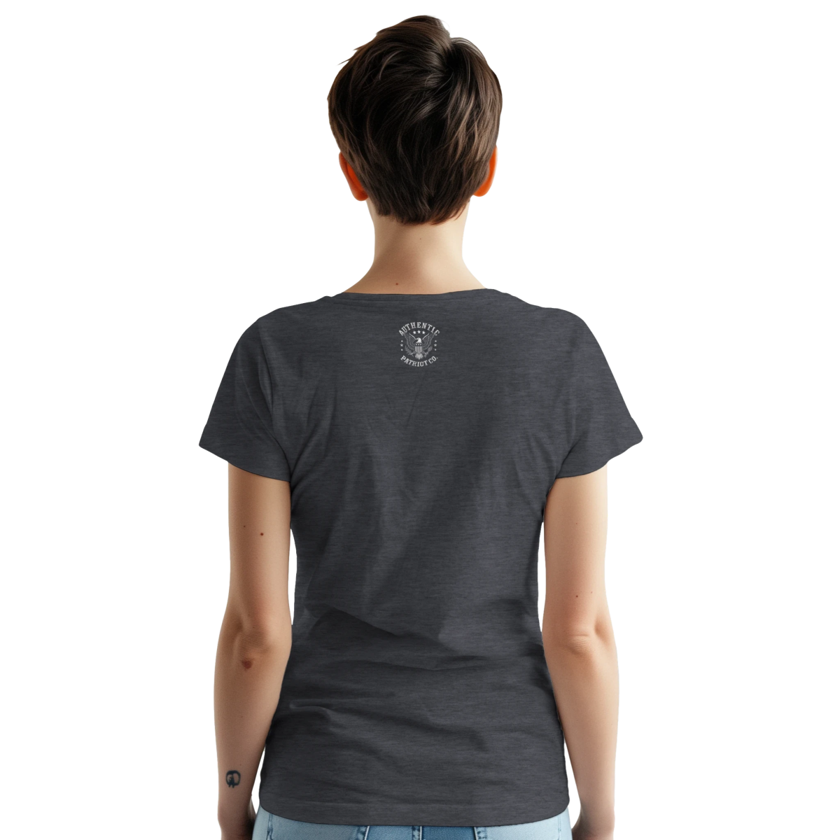 Durable Cotton T-Shirt – Sticks And Stones May Break My Bones, Hollow Points Expand - Authentic Patriot