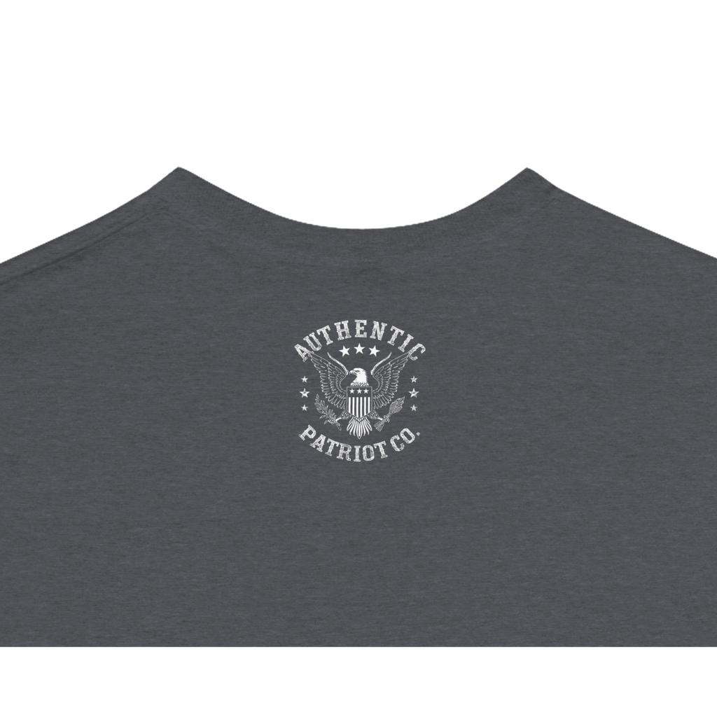 I Am An American Heavyweight Cotton T-Shirt – Classic Fit & Durability - Authentic Patriot