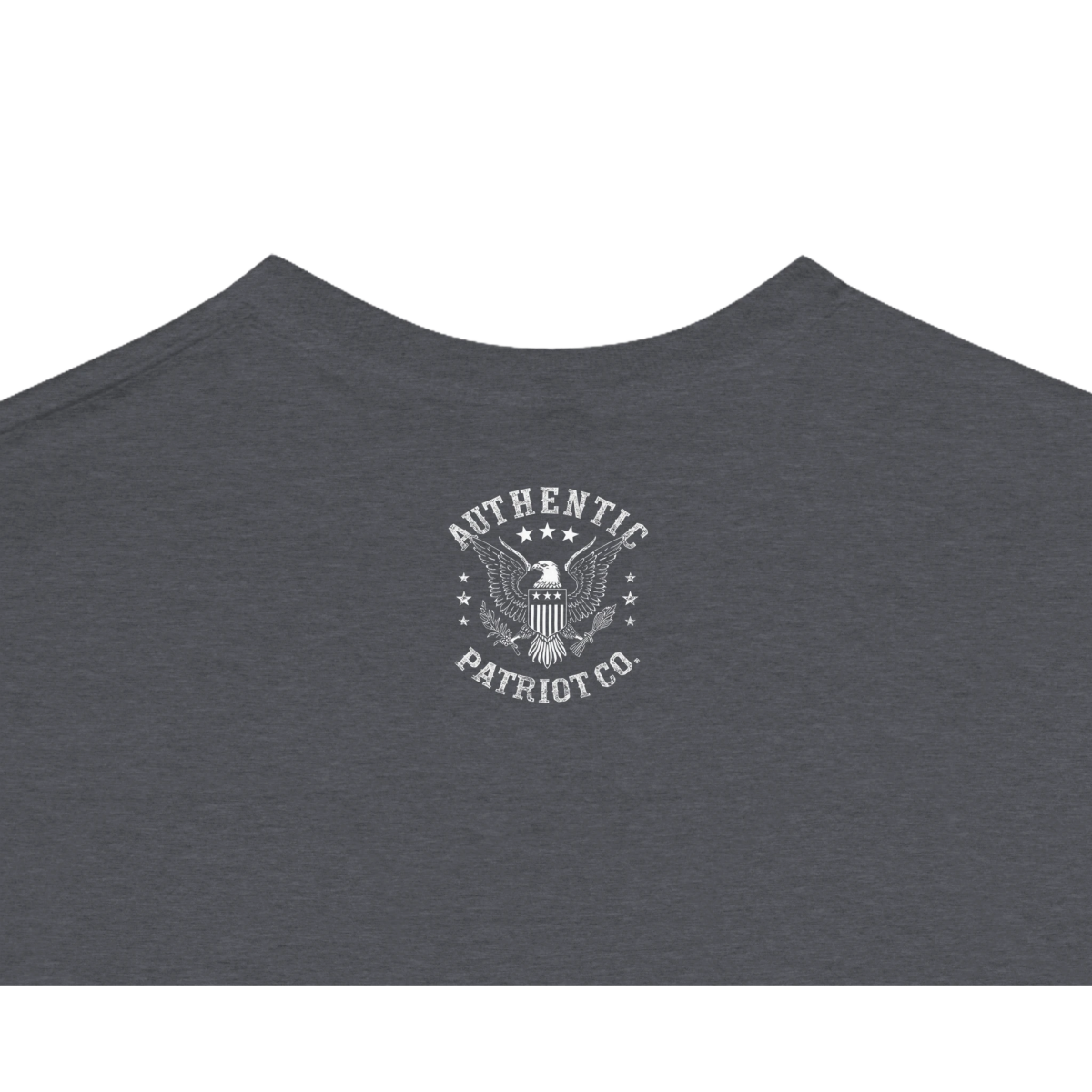 I Am An American Heavyweight Cotton T-Shirt – Classic Fit & Durability - Authentic Patriot