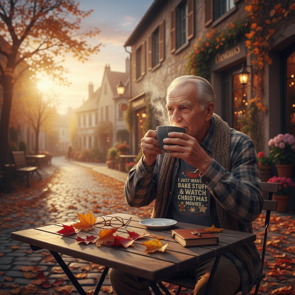 I Just Want To Bake Stuff & Watch Christmas Movies T-Shirt – Classic Cotton Fit - Authentic Patriot