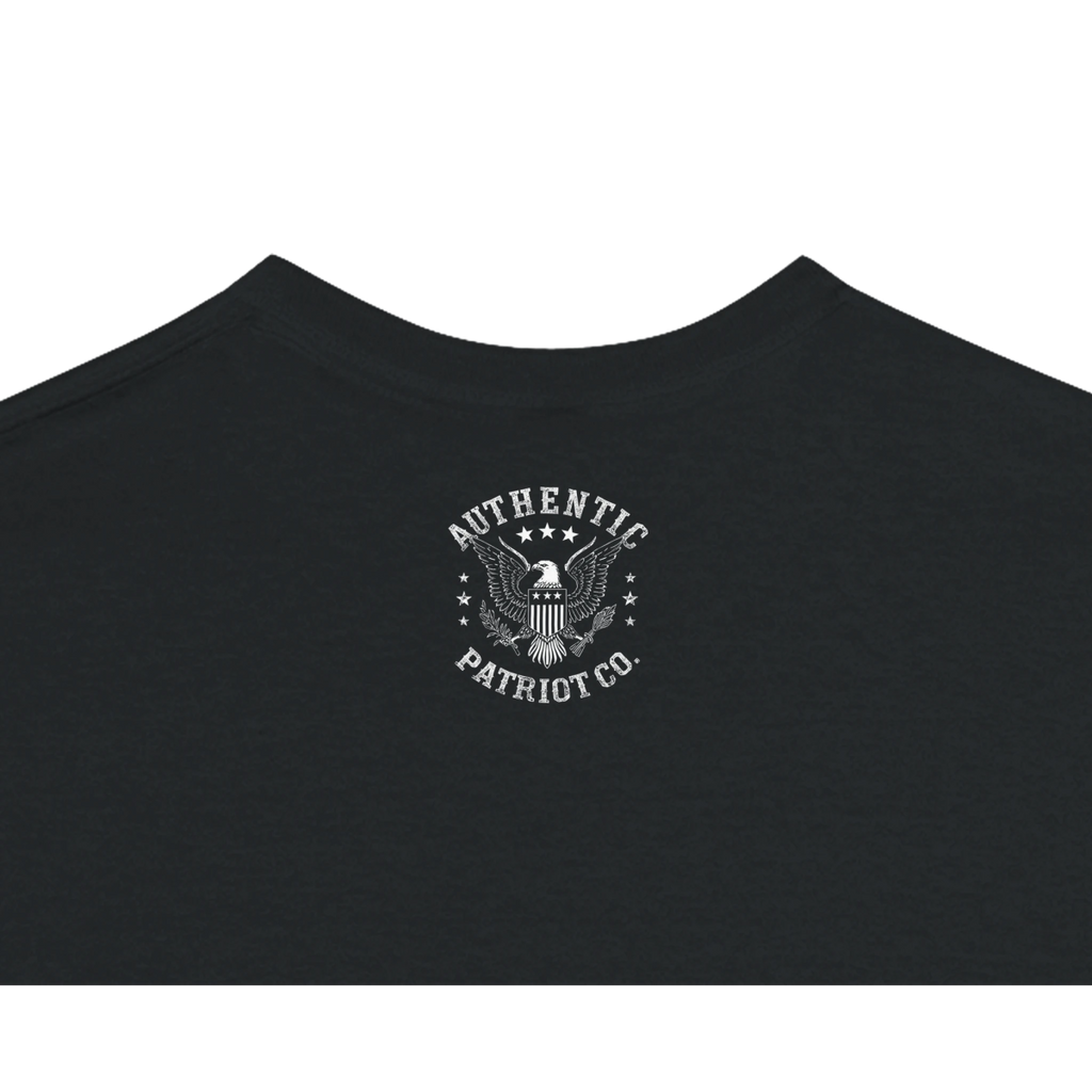 No Trespassing Cotton T-Shirt – Violators Will Be Shot Graphic Tee - Authentic Patriot