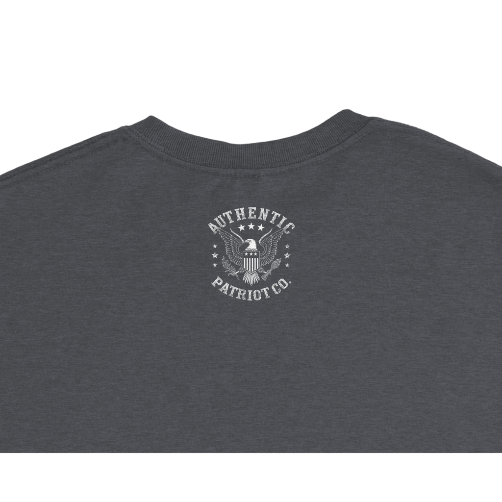 Private Property 'Think Twice' T-Shirt – Durable Heavyweight Cotton Tee - Authentic Patriot