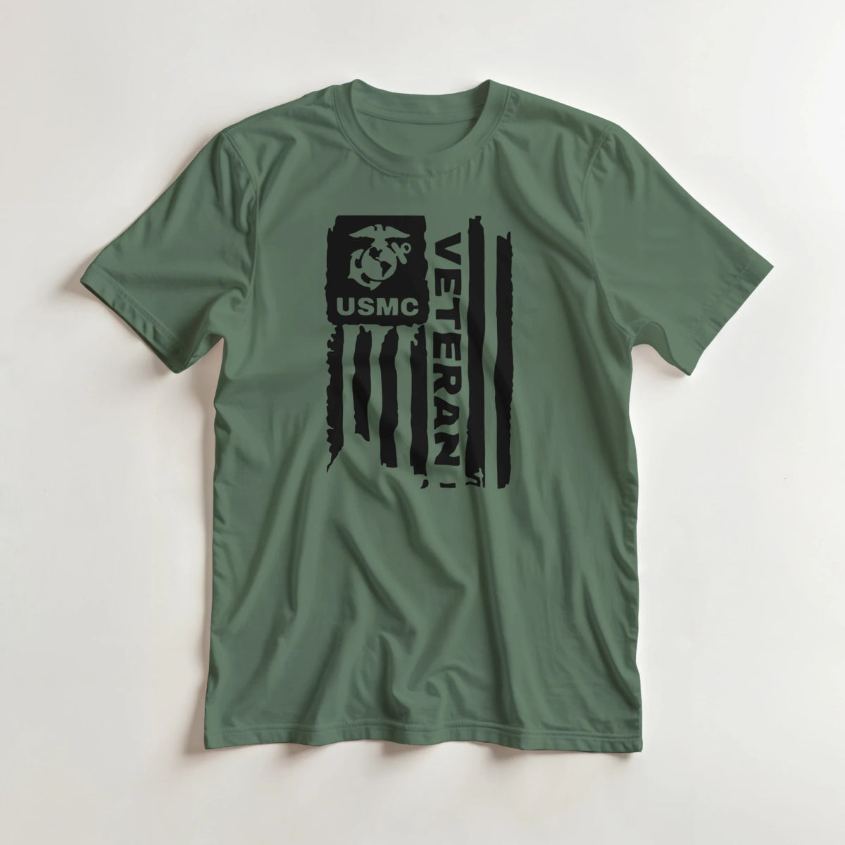 Veteran Heavyweight Cotton T-Shirt – Casual Fit & Durable Design - Authentic Patriot