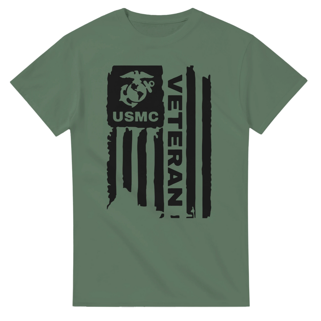 Veteran Heavyweight Cotton T-Shirt – Casual Fit & Durable Design - Authentic Patriot