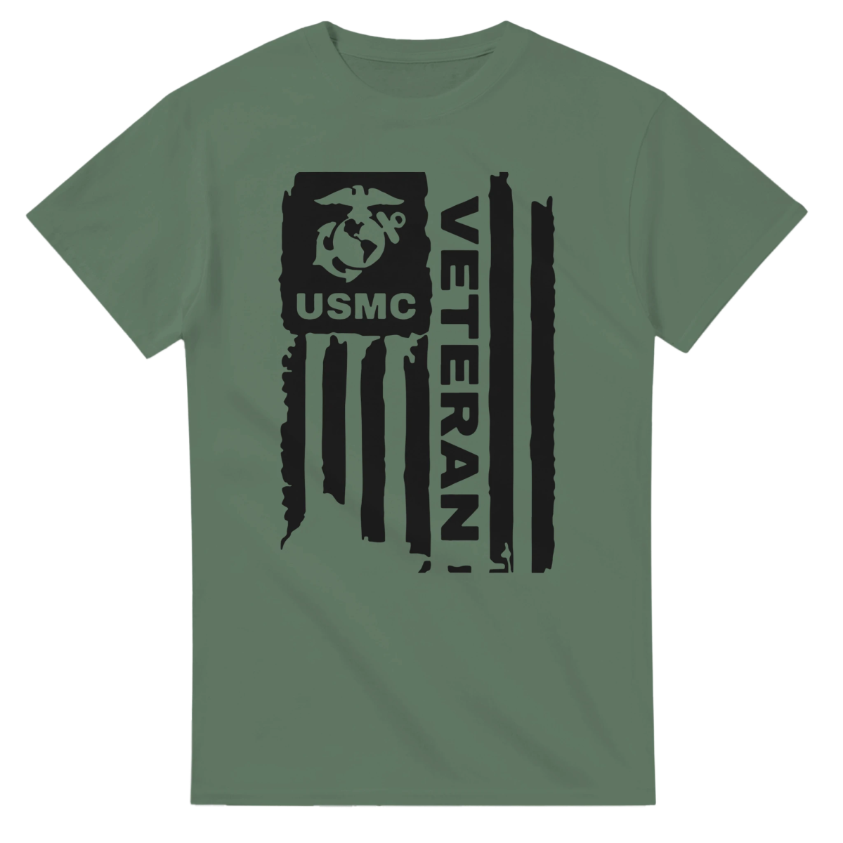 Veteran Heavyweight Cotton T-Shirt – Casual Fit & Durable Design - Authentic Patriot