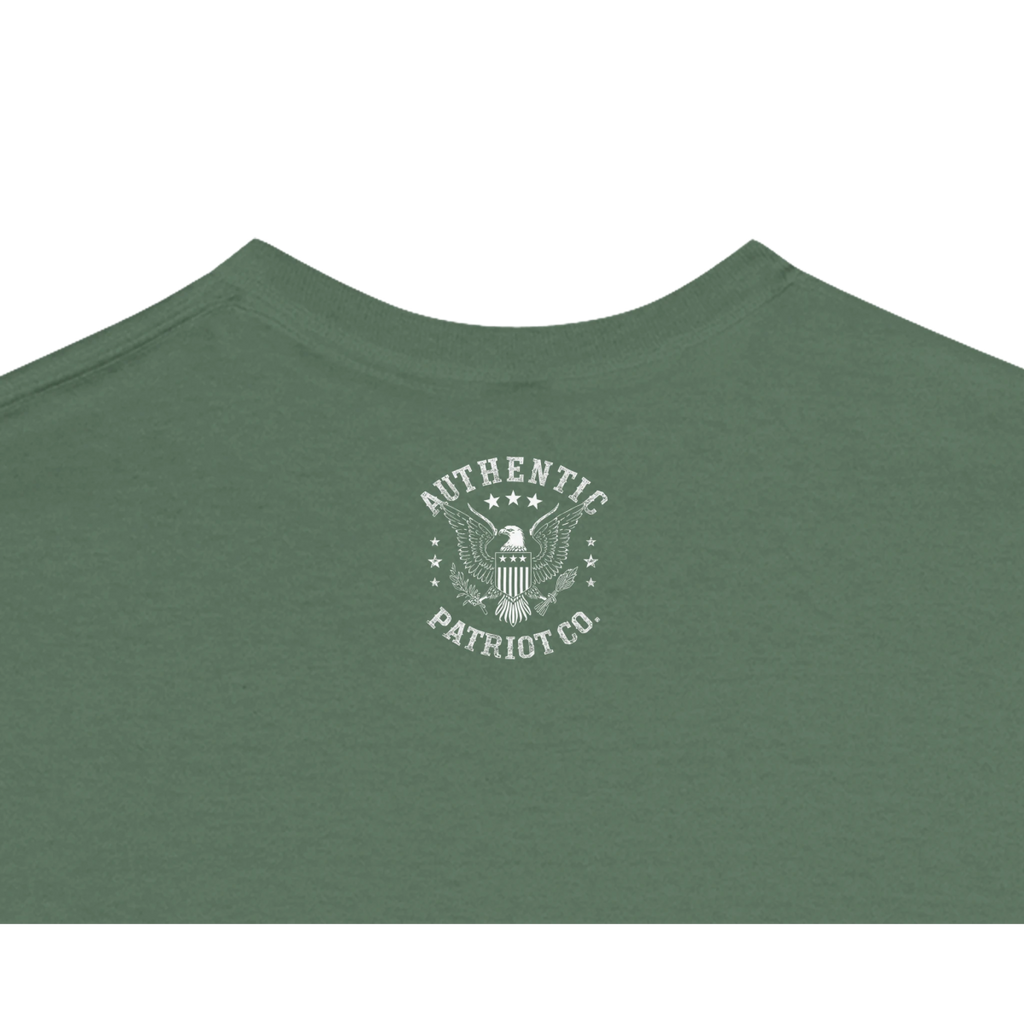 Veteran Heavyweight Cotton T-Shirt – Casual Fit & Durable Design - Authentic Patriot